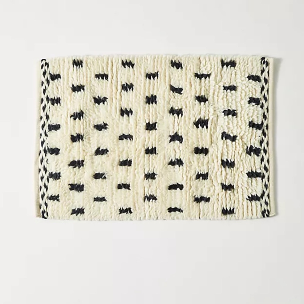 Anthropologie Handwoven Rug